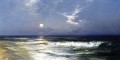 Paisaje marino a la luz de la luna de Thomas Moran